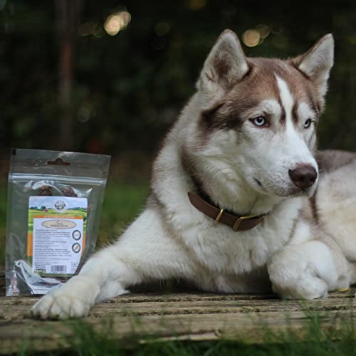 Bellfor Fleischstreifen Wildschwein Gesunder Hundesnack - 100 g. Wildschweinfleisch aus regionaler Herkunft – getreidefreier Kauartikel für Hunde, ganz ohne Zusatzstoffe.