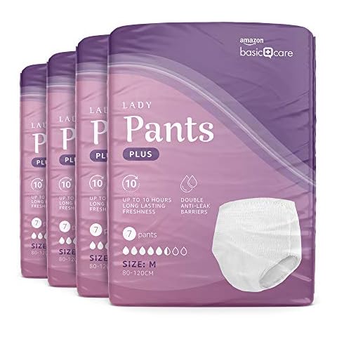 Amazon Basic Care Lady Pants Plus Medium, 28 Count Cover