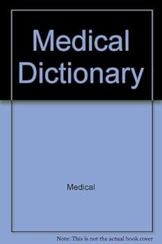 Hardcover Medical Dictionary Book