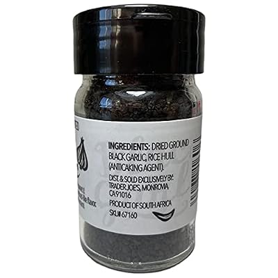 Trader Joes Ground Fermented Black Garlic