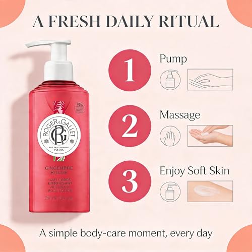 Lait Corps Bienfaisant Gingembre Roger & Gallet Le Flacon De 250ml - vue 5
