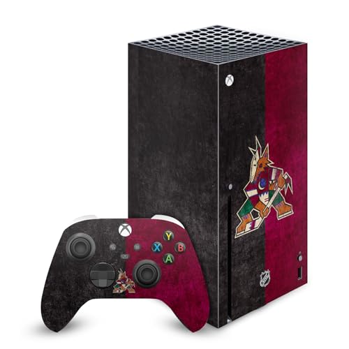 Autocollant Xbox Series X NHL Arizona Coyotes vinyle de protection pour console de jeu