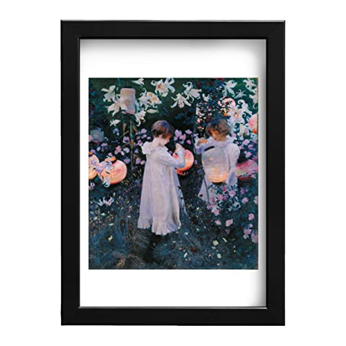 Lys rose John Singer Sargent affiche grand format pour sublimer la décoration de votre salon