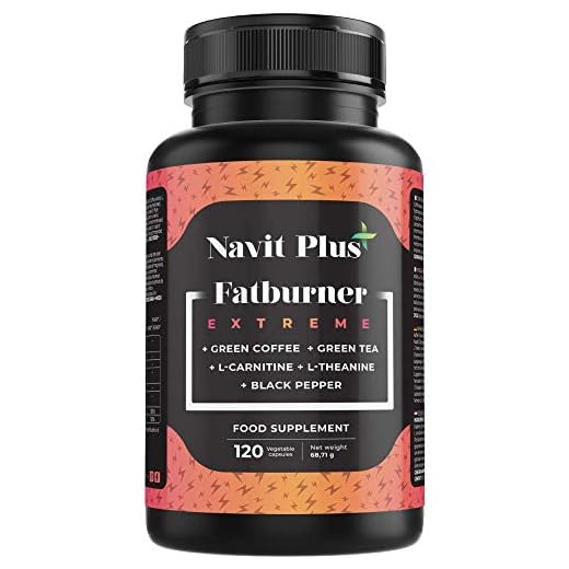 Quemagrasas potente para adelgazar.Suplemento deportivo para adelgazar Fat Burner de Navit Plus EXTREME. Termogénico potente, quema grasas natural. Nº1 en Quemagrasas deportivo.120 cápsulas vegetales.