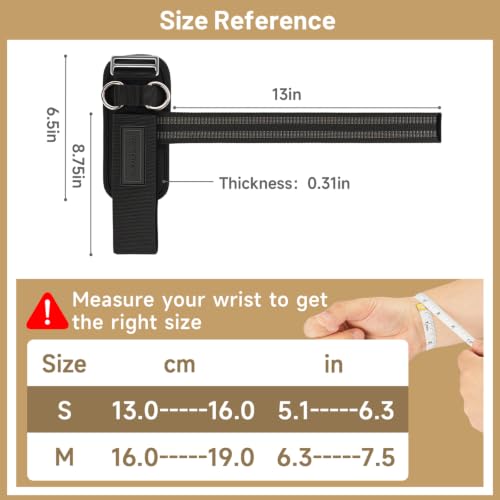 Image of MANUEKLEAR 2 Size Gym Lifting Straps with D Rings for Cable Machine