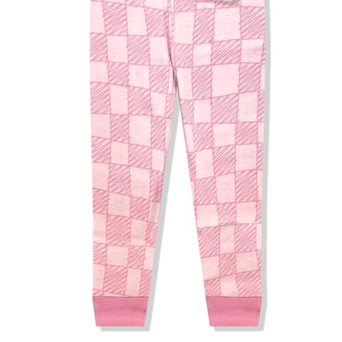 Peppa Pig 4 Piece Pajama Set - Toddler Girls PJ Set with Long Sleeve Shirt & Pants - Pink Sleepwear Set - Official License4