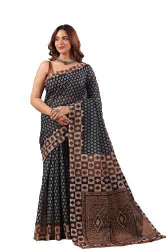 Image of TAMAIRA FASHION Mulmul Pure Cotton Saree For Woman |Office Wear Daily Wear Sarees For Women Without Blouse Piece(Available in 15 Colours)