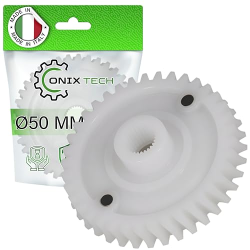Engranaje de Cafetera Ø50 mm 38 Dientes con Código Original 996530029609 226000300 para Saeco para Philips para Gaggia - Garantía de 5 Años - MADE IN ITALY - ONIX TECH