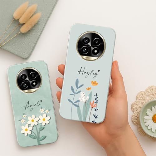 Image of COLORflow Back Cover Compatible with Realme 13 Pro 5G / 13 Pro Plus 5G | Floral Family Customized Back Cover Compatible with Realme 13 Pro 5G / 13 Pro Plus 5G