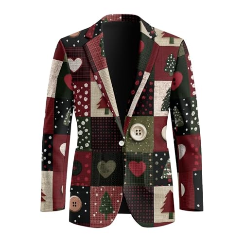 XYZCANDO Mens Suit Jacket Long-Sleeve Notched Lapel Sport Coats for Men Classic One Button Blazer Menfor Prom,Party,Dinner4