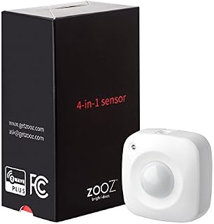 ZOOZ Z-Wave Plus 4-in-1 Sensor ZSE40 VER. 2.0 (Motion/Light/Temperature/Humidity)