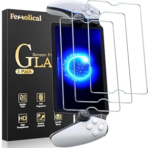 Fenolical PS5 PlayStation Portal Displayschutzfolie 3er-Pack