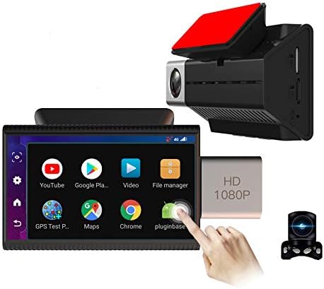 Amazon Ekleva3インチドライブレコーダーipsタッチスクリーンカーdvrレコーダー 4gandroid8 1ミニカーカメラgpsナビゲーションadasfmトランスミッターbluetoothフルhd1080pカービデオカメラレコーダーdvr ドライブレコーダー本体 車 バイク