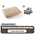 Carport Replacement Canopy Cover 10'x20' for Tent Top Garage Shelter Cover with Ball Bungees, 800D Oxford Replacement Cover Waterproof & UV Protection, Not Included Frame (Light Brown)