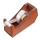 Luxshiny Niedlicher Klebebandabroller mit Tierdesign Tisch Klebebandhalter Vielseitig Kompatibel Handwerklich Geschnitzt für Bürobedarf