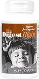 Integrative Therapeutics - Digest Right - Comprehensive Enzyme Supplement for Children - 90 Capsules