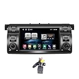 Egosonic Android 14 Car Radio 7inch for BMW E46 3 Series 1999-2004, Octa Cores (4+64GB), in-Dash DVD Player, Wireless Carplay Android Auto, DSP+, Support 4G WiFi BT 5.0 SIM Card Slot