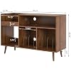 MCM Md Century Modern Turntable Stand Sold Wood Table For Record Player Stand Cabnet Vnyl-912772