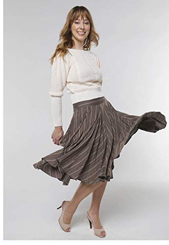 Suéter de Tricot Mangas Bufantes Gola Canoa Sob Off White (M)