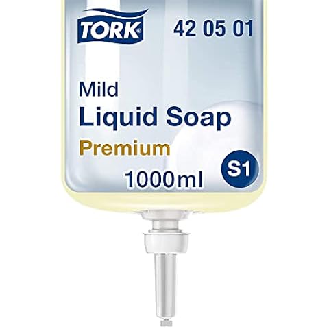 Tork milde Flüssigseife S1, frischer Duft, 6 × 1.000 ml, 420501 Cover