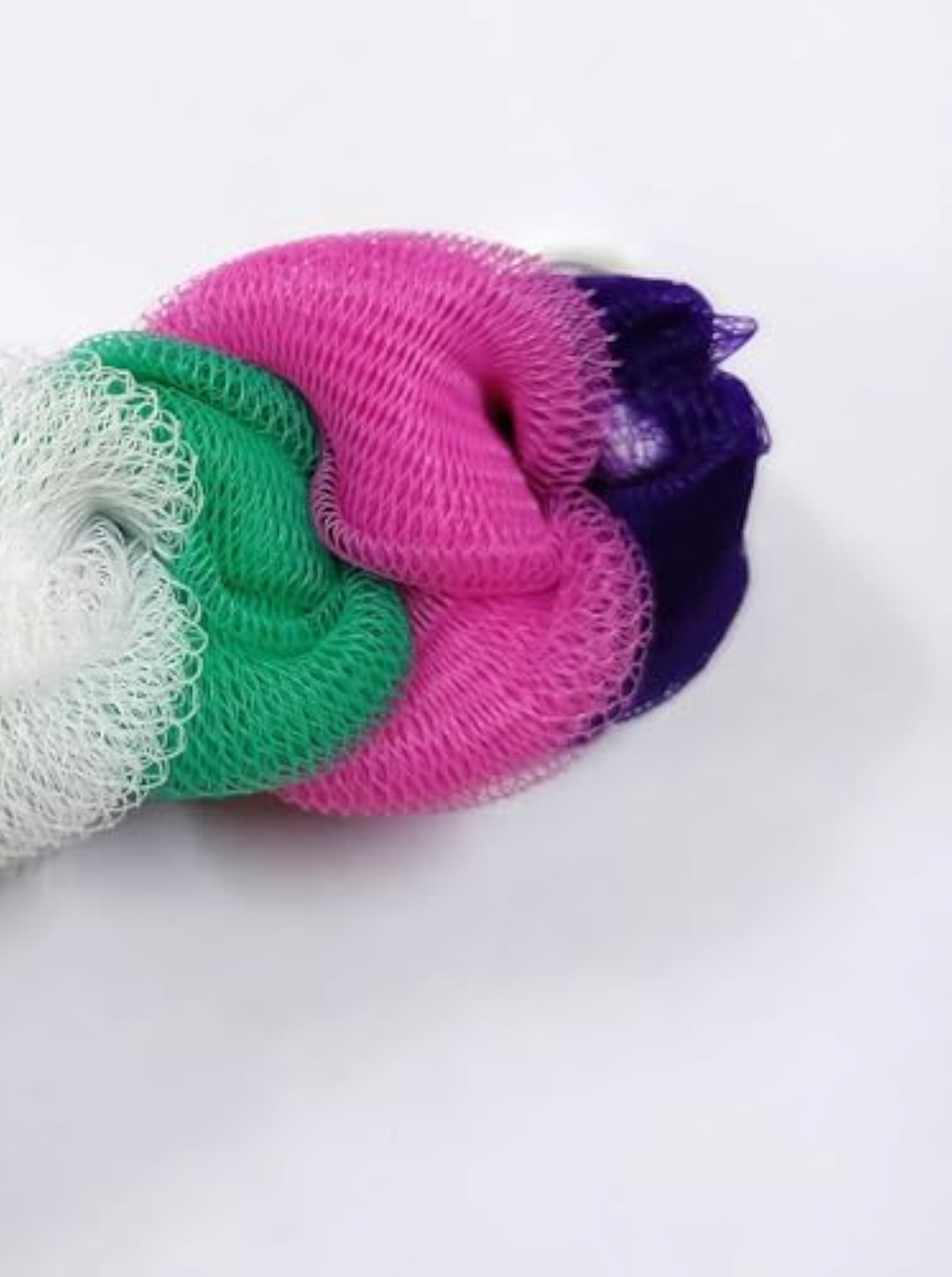 Bath Shower Loofah Sponge Scrubber for Women and Men, Multicolour