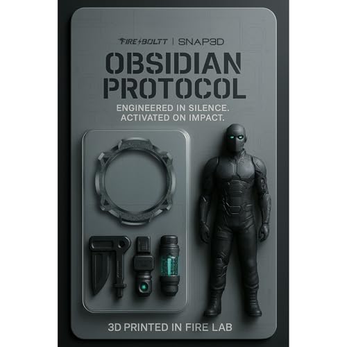 Image of Fire-Boltt Phoenix Pro SNAP3D Case - Set Your Style Free | 11 Colors, Textured Finishes & Premium Snap-On Fit | Customize Your Phoenix Pro Smartwatch (Dark Grey)