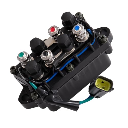 60V-81950-00-00, 60V-81950-01-00 Power Trim and Tilt Relay Assy for Yamaha 200 225 250 300 HP Outboard 2-Stroke 200HP 225HP 250HP 300HP VZ200 VZ225 LZ250 VZ250 Z250 LZ300 VZ300 Z300 (2003-2009)