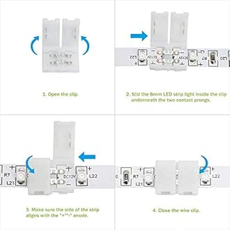 Waterproof Led Strip Lights SMD 3528 16.4 Ft (5M) 300leds 60leds/m White Flexible Tape Lighting Tape Lights for Boats, Bathroom,Mirror,Ceiling and Outdoor (cold white), Power Supply not Included