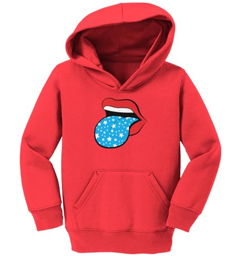 Stuck Out Tongue Americana - Stars Toddler/Youth Fleece
