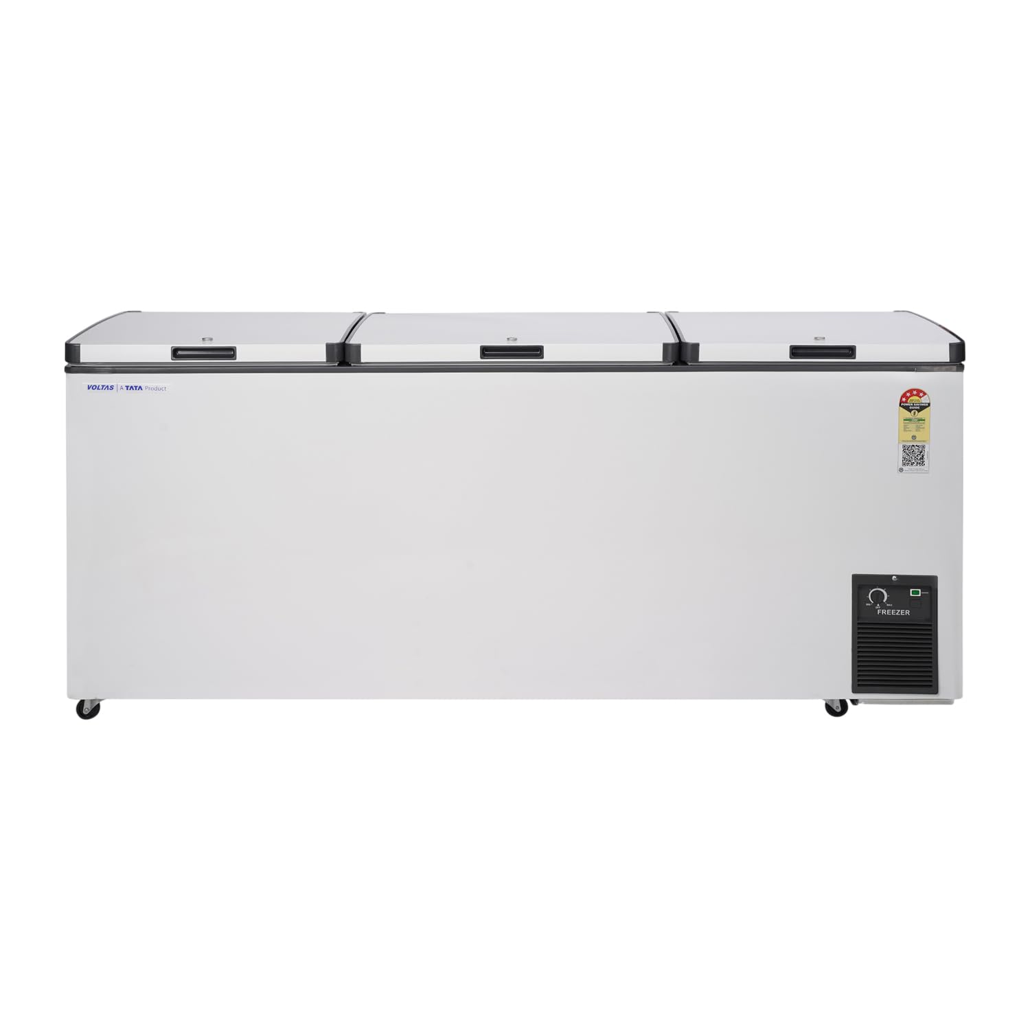 Voltas 600TD CF 600L Metal Top Chest Freezer – White
