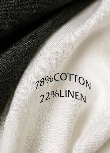 Men's Linen Pants Vintage Silm Fit Business Flat Front Classic Casual Suit Linen Pants Dress Trousers4