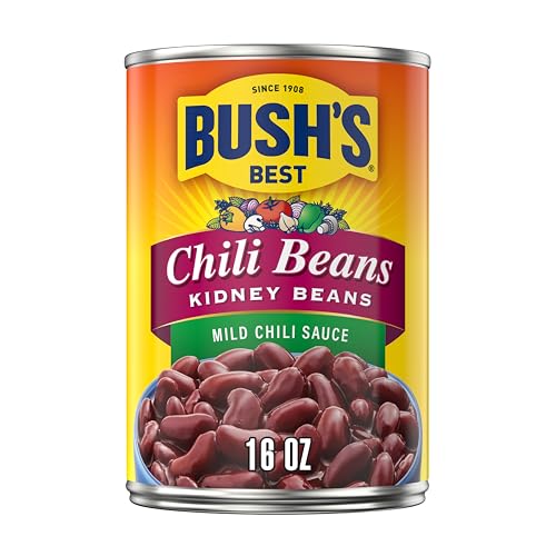 Bush's Best Chili Beans Kidney Beans in Mild Chili Sauce, 16 oz