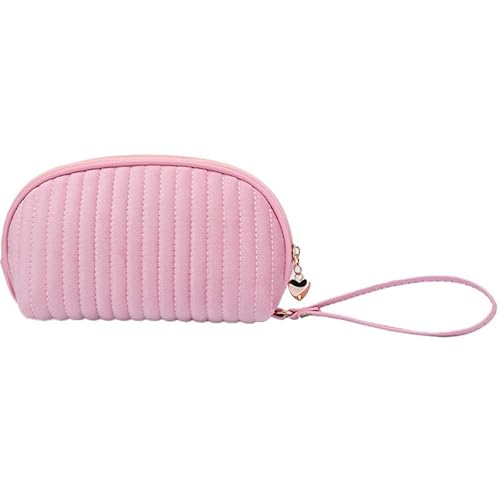 YMGSCC Ladies' Makeup Car Sewing Velvet Surface Portable Travel Toiletry Bags