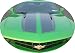 Camaro Rally Racing Stripes Shiny BLACK Gloss Decal Vinyl Fits 2010+