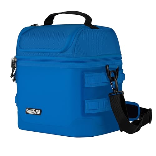 Coleman Pro 16-Can Premium Soft Cooler Lunchbox, Fully Insulated Lid & Body Stays Cold up to 30 Hours, Great for Camping, Parties, Sports, Concerts, Lunches & More by Coleman - Used condition - CA$58.08