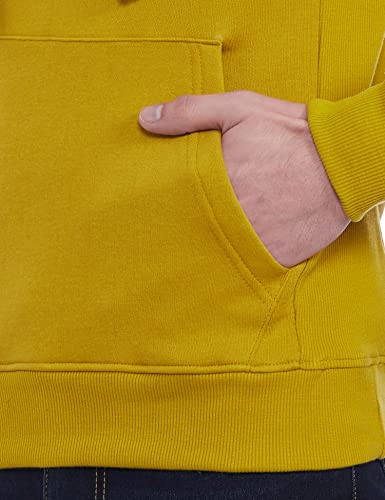 Image of Amazon Brand - Symbol Men's Cotton Blend Hooded Neck Regular Fit Sweatshirt