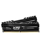 ADATA AX4U2666316G16-DBG XPG GAMMIX D10 デスクトップPC用メモリモジュール PC4-21300(DDR4-2666) 32GB（16GBx2枚組） ヒートシンク付 ブラック