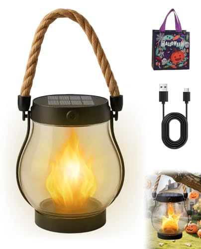 Lanterne solaire extérieure étanche sans fumée pour remplacer vos bougies