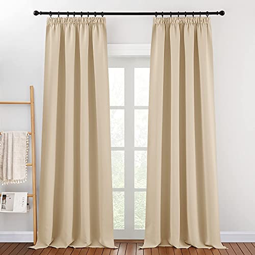 Pony Dance Blackout Curtain, Living Room Thermal Curtain, Soundproofing with Ruffle Tape, No Drilling Required - Image 2