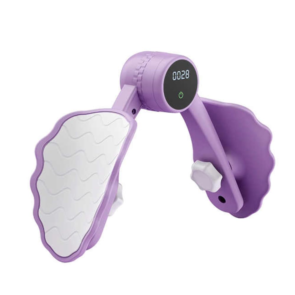 B-Arm Digital Pelvic Floor Muscle Trainer | Butt, Hip, Thigh Exerciser | Multifunctional Inner Thigh Exercise Equipment | Pelvic Trainer with Intelligent Calories Counting Display (Purple) (B0CQVMDS5N) Amazon Price History, Amazon Price Tracker
