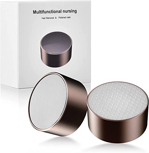 BIMYOU 3 IN 1 Painless Crystal Hair Eraser for Women & Men – Nano Crystal Hair Remover for Arms, Legs, Back & Reusable Safe Crystal Hair Eraser (Hair Removal, Polished Nails, Painless Skirting)