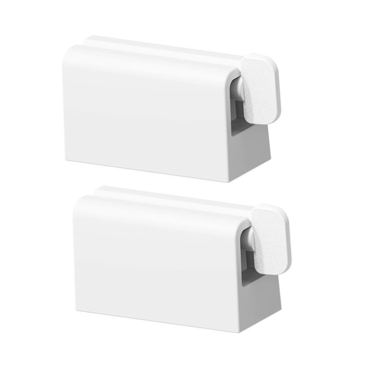 FOMIYES 2pcs Wall Mounted Automatic Toothpaste Squeezer Lazy Tube Toothpaste Dispenser for Bathroom Cream Tube Squeezers for Home