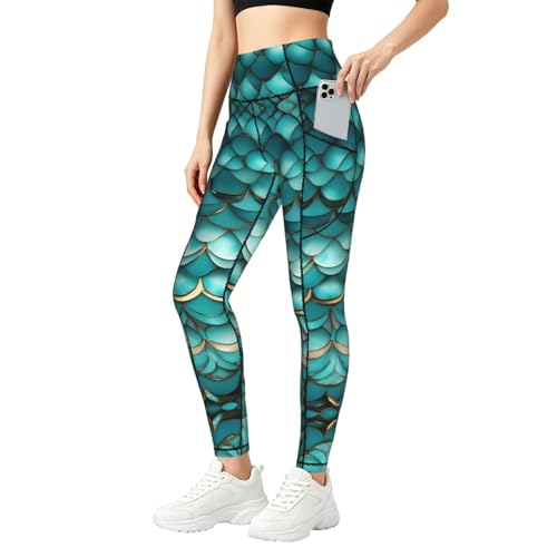 Pantalones de entrenamiento elásticos para mujer que buscan comodidad y diseño de sirena