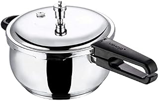 Vinod Stainless Steel Induction Pressure Cooker All Hobs Handi Shape (Capacity: 3.5 Ltr)