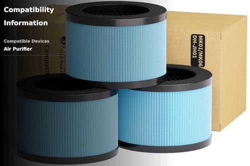 image for PacHamper MK06 MK01 True HEPA Replacement Filter Compatible with AROEV