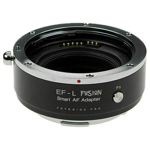 FotodioX adaptador de foco automático Canon EOS EF EF-S lente para câmera Sigma fp S1R S1H L