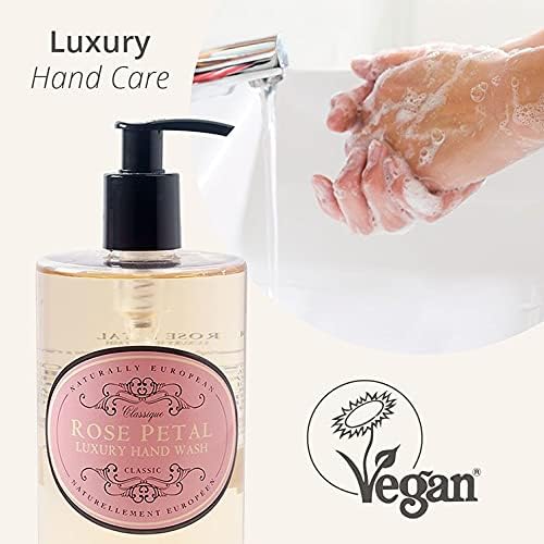 Naturally European Luxury Hand Wash Gift Set - Freesia & Pear, Verbena, Ginger & Lime 3 x 130ml, 130 ml (Pack of 3) - Image 3