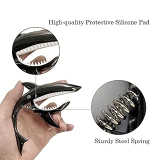 FEimaX Capodastre pour Guitare en Alliage de Zinc Shark Capo pour Guitare Acoustique et Electrique Ukulélé Basse Banjo… - Les Beatles, Paul McCartney, John Lennon, RIngo Starr, George Harrison FEimaX Capodastre pour Guitare en Alliage de Zinc Shark Capo pour Guitare Acoustique et Electrique Ukulélé Basse Banjo… – Image 4