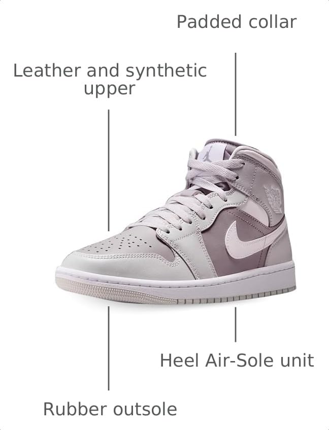 Image of Air Jordan 1 Mid Women's Shoes