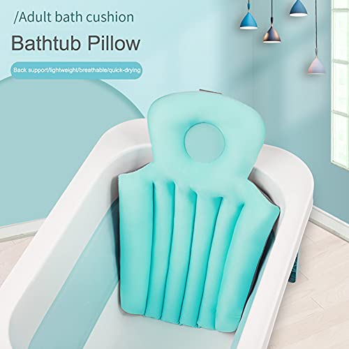 Coussin de bain ergonomique complet et matelas de bain spa doux antidérapant